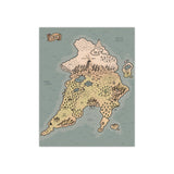 North Island of Tas Poster