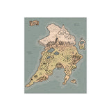 North Island of Tas Poster