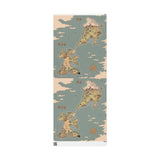 Map of Mechus-Tas Wrapping Paper