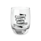 Heroes of Bingle Whiskey Glass