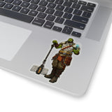 Uggo Character Art Kiss-Cut Stickers