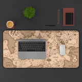 Full Map of Ain Desk Mat