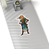 Lily Character Art Kiss-Cut Stickers