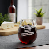Heroes of Bingle Stemless Wine Glass
