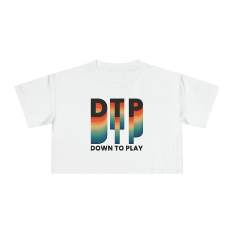 [AUS] "Down To Play" Cropped T-shirt