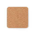 The DM Medallion Corkwood Coaster Set