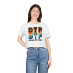 [AUS] "Down To Play" Cropped T-shirt